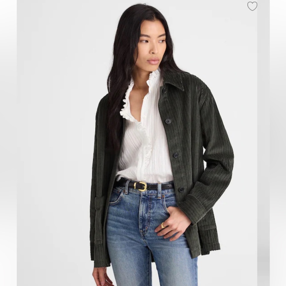 NWT Madewell Corduroy Chore Jacket XS